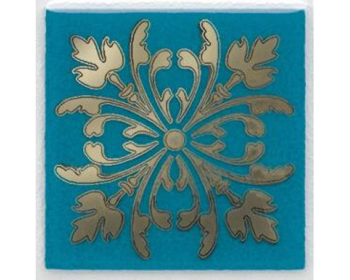 HGD\D252\5246 Вставка Клемансо бирюзовый