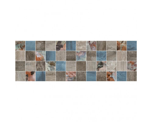 Country декор мозаичный тёмный 20x60