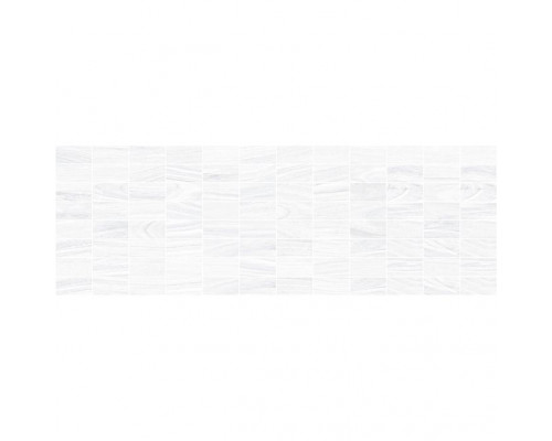 Zen декор мозаичный белый 20x60