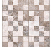 Marmo коричневый+бежевый 30x30