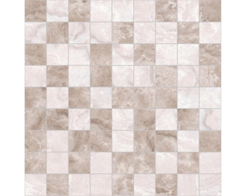 Marmo т.бежевый+бежевый 30x30