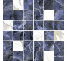 Laurel Мозаика микс синий 29,7х29,7 29,70x29,70