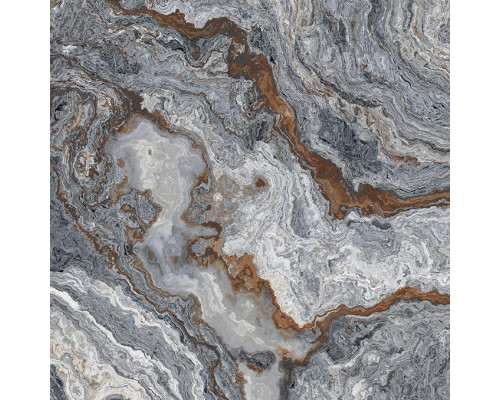 Gray керамогранит серый полированный 60x60