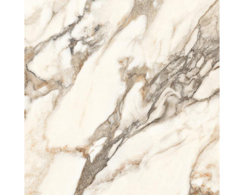 Calacatta bronze керамогранит белый полированный 60x60