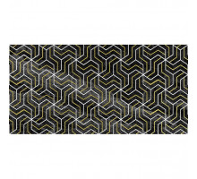 Crystal fractal чёрный 30x60