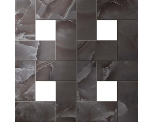 S.O. Black Agate Mosaic Lap / С.О. Блэк Агате Мозаика Лаппато