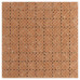 Плитка декор Cersanit Dallas мозаика серая 300x300x8,5 мм