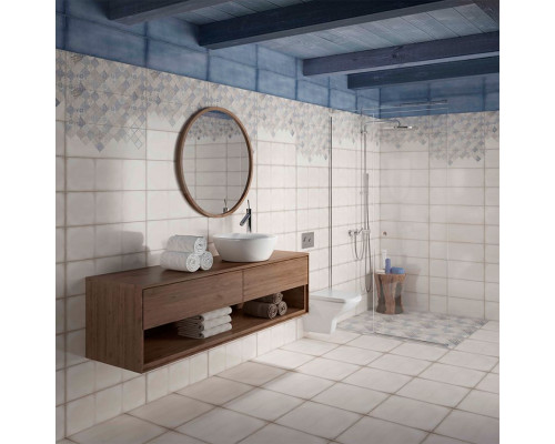 Плитка облицовочная Cersanit Majolica голубой 598x198x9 мм