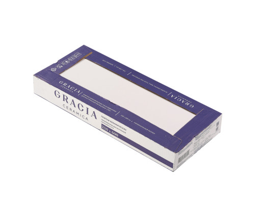 Плитка облицовочная Gracia Ceramica Blum белая 1 600x250x9 мм