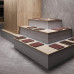 Керамогранит Estima Gabbro GB02 серый 1200x600x10 мм