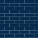 Плитка облицовочная Kerama Marazzi Баттерфляй синяя 285x85x9 мм