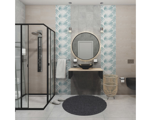Плитка облицовочная Lavelly City Jungle Gray Wood серая 500x250x9 мм