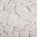 Мозаика, нат. мрамор Broken SPLIT WHITE MATT