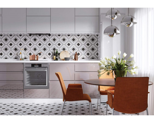 Керамическая мозаика Albion CUBE GREY