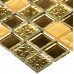 Стеклянная мозаика  Metal Mix Gold 15x15