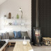 Керамическая мозаика Geometry Hexagon Small Black Matt 51x59