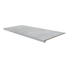 Ступень фронтальная  Opera PELDANO RECTO SILVER 33x120x3