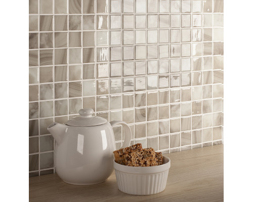 Стеклянная мозаика Nature 5601 Sea Salt 38x38