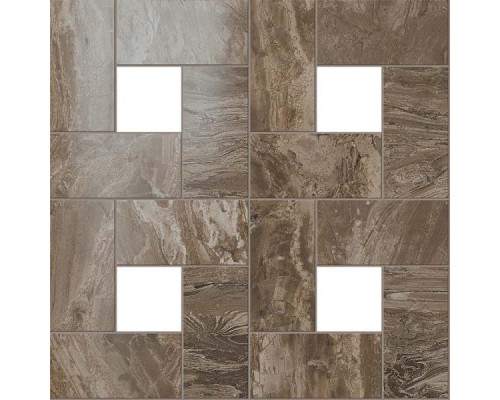 S.M. Woodstone Taupe Mosaic Lap / С.М. Вудстоун Таупе Мозаика Лаппато