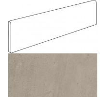 W. Silver Grey Battiscopa 7,2x60 Lap/В. Сильвер Грей Плинтус Лаппато 7,2х60