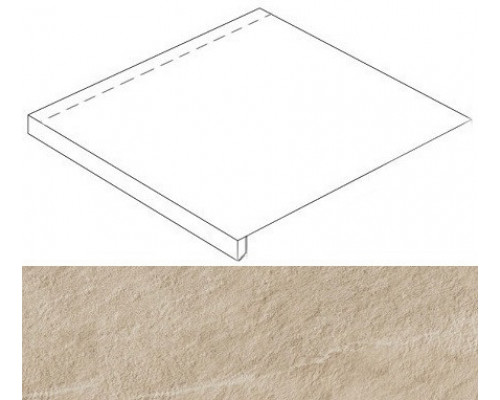 Era Beige Scalino Angolare Sx / Эра Беж Ступень Угловая Лс