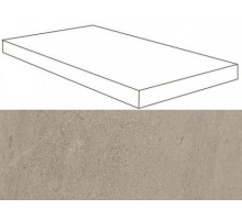 W. Silve Grey Scalino Angolare SX 33x120 Lap/В. Сильвер Грей Ступень Угловая Лаппато 33х120 Лс