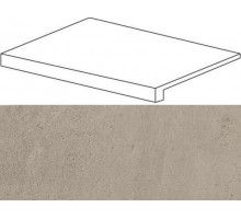 W. Silve Grey Scalino Frontale 33x60 Lap/В. Сильвер Грей Ступень Лаппато 33х60