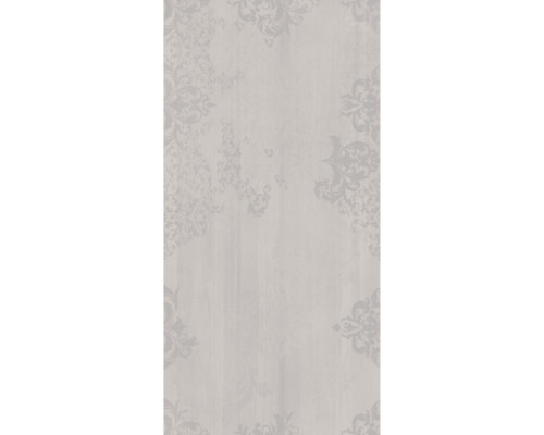 Плитка декор Cersanit Grey Shades узор белая 598x298x9 мм