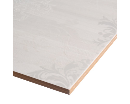 Плитка декор Cersanit Grey Shades узор белая 598x298x9 мм