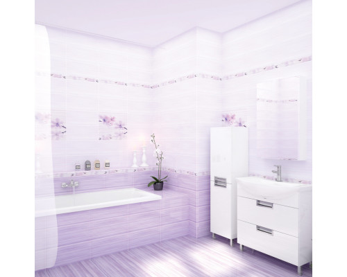Керамогранит Cersanit Miracle сиреневый 420x420x9 мм