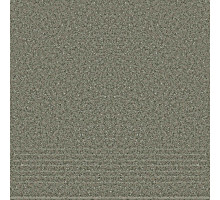 Керамогранит ступень Mito Milton серый 298x298x8,5 мм