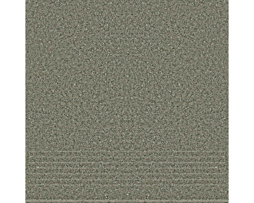 Керамогранит ступень Mito Milton серый 298x298x8,5 мм