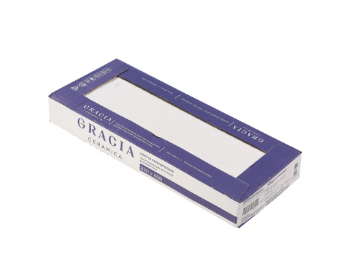 Плитка облицовочная Gracia Ceramica Blum белая 2 600x250x9 мм