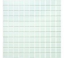 Мозаика Mir Mosaic Natural Color palette белая стеклянная 300х300х4 мм глянцевая