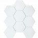 Керамическая мозаика Geometry Hexagon Big White Matt 95x110
