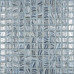 Стеклянная мозаика Glitter 7800 Glitter Blue 25x25