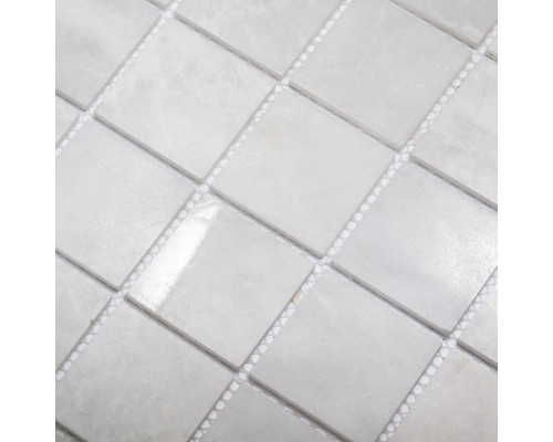 Мозаика, нат. мрамор Classic WHITE POLISHED 48x48