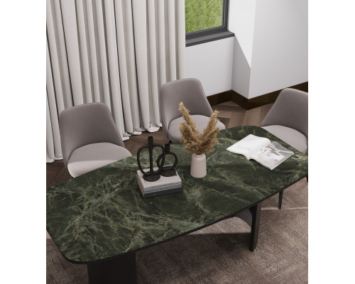Керамический слэб Matt ROYAL GREEN TEXTURE 1600х3200х12мм