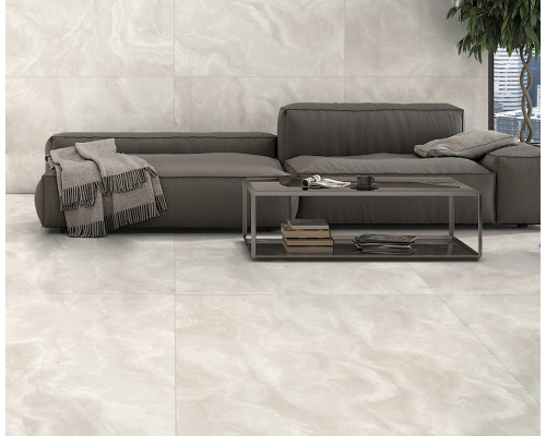 Керамический слэб Matt ONYX BIANCO FEATHER MATT 1200х1200х9мм