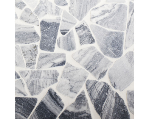 Мозаика, нат. мрамор Broken SPLIT GREY MATT