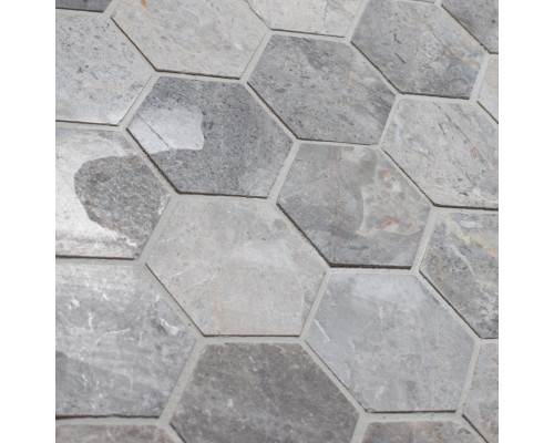 Мозаика, нат. мрамор Hex HEXAGON VLgP 64x74