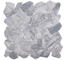 Мозаика, нат. мрамор Broken SPLIT GREY MATT
