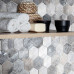 Мозаика, нат. мрамор Hex HEXAGON VLgP 64x74