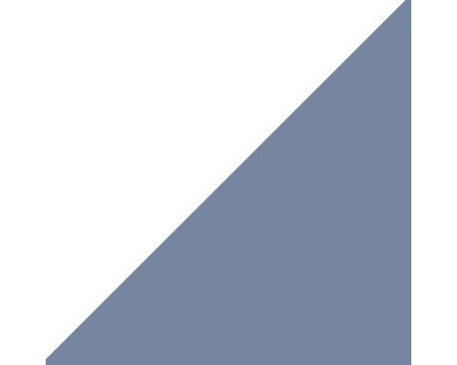 Вставка керамическая TR1/2D11-1Ch Blue (Cobalt) Half Dot Triangles 2,5х2,5 см