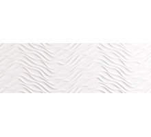 Плитка керамическая настенная WAVE White 33,3x100 см