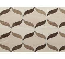 ETHEREAL Brown-L.Beige Geometric Decor Mix Glossy 30x60 K927965