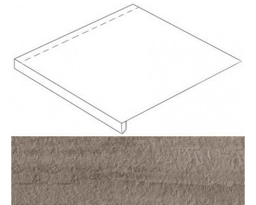 Era Anthracite Scalino Angolare Sx / Эра Антрацит Ступень Угловая Лс