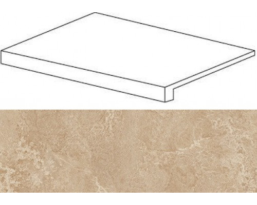 Force Beige Scalino Frontale 33x60/Форс Беж Ступень 33х60