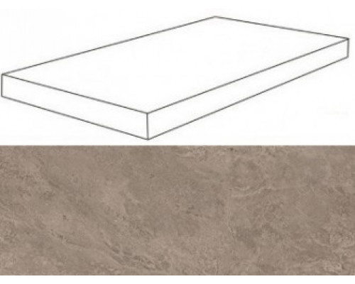 Force Grey Scalino Angolare DX 33x60/Форс Грей Ступень Угловая 33х60 Пс