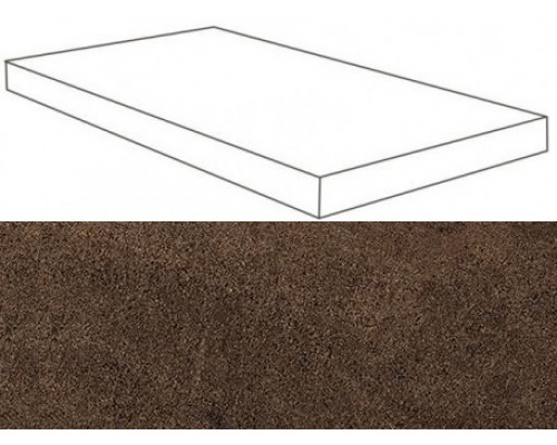 W. Moka Scalino Angolare SX 33x120 Lap/В. Мока Ступень Угловая Лаппато 33х120 Лс